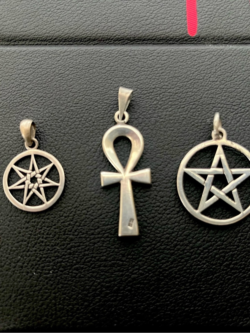 3 Sterling Silver Pendants*